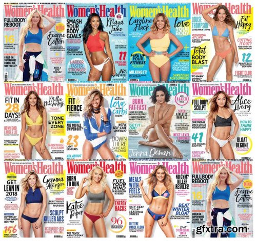 Women\'s Health UK - Full Year Issues Collection 2018