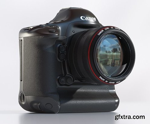 Canon EOS-1DX 3d Model