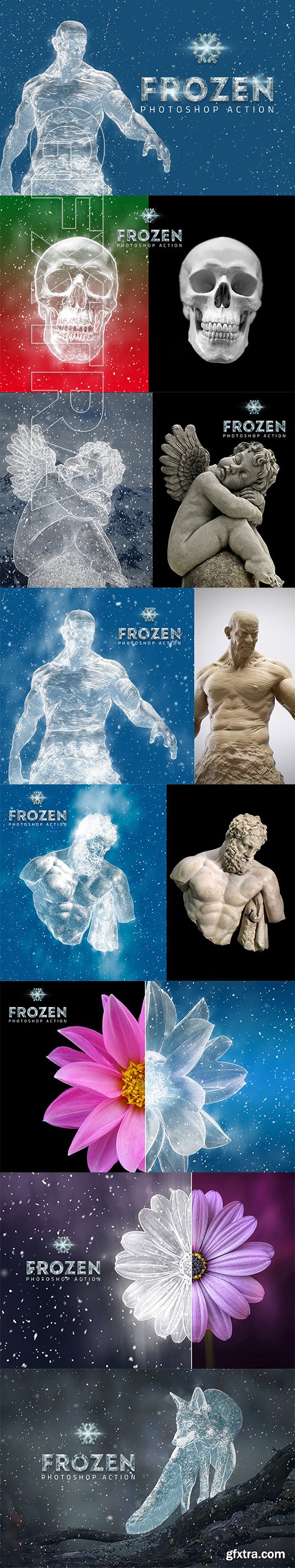 CreativeMarket - Frozen Ice Photo Effect 3119587