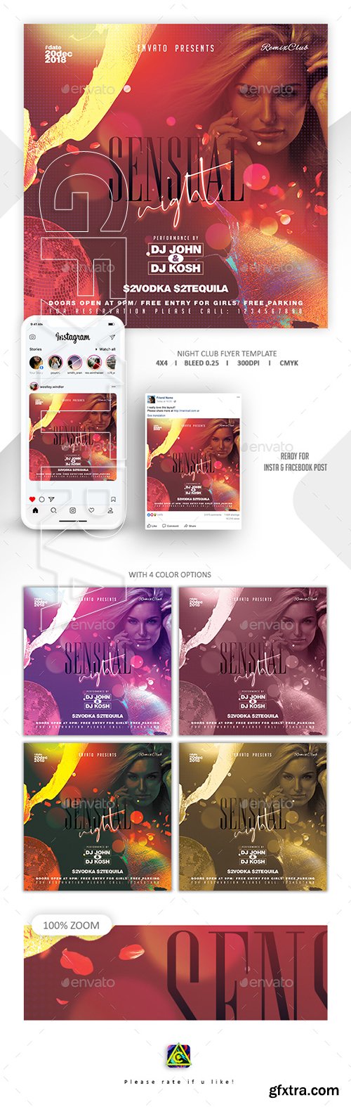 GraphicRiver - Night Club Flyer Template 22730954