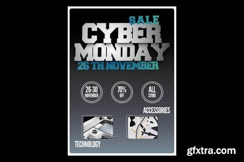Cyber Monday Flyer Poster