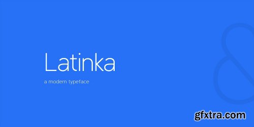 Latinka Font Family - 18 Fonts