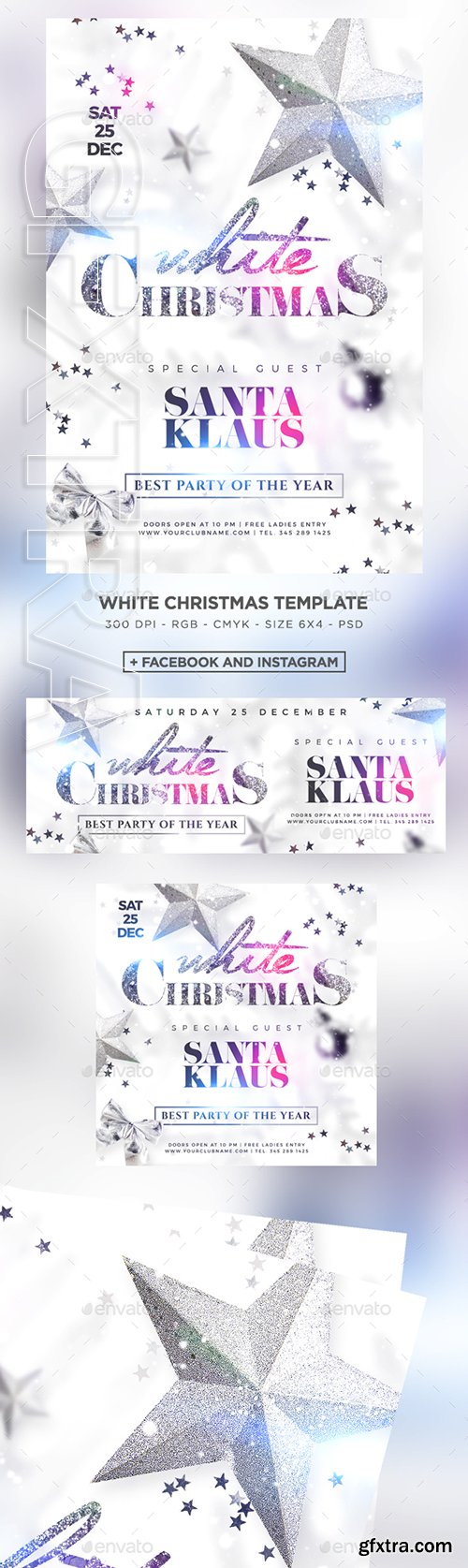 GraphicRiver - White Christmas Party 22780496
