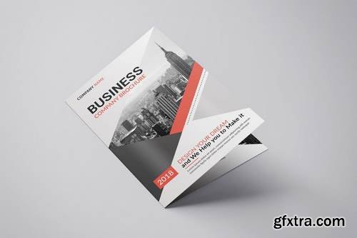 Voyd - Business Bifold Brochure Template