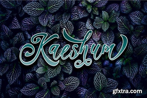 CreativeMarket Kaeshum Script - BOLD 3096152