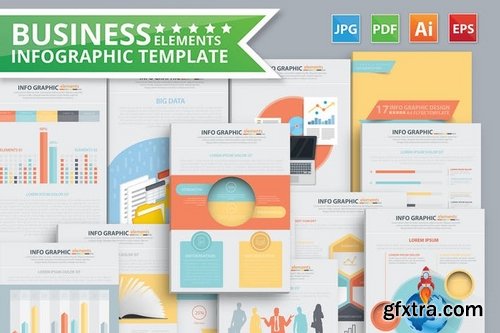 Bussines Elements Infographic Templates
