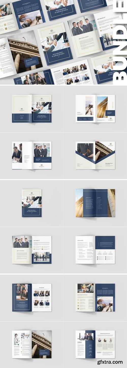 Brochures – Law Firm Company Profile Bundle 3 in 1