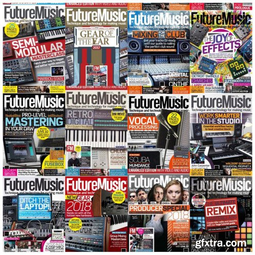 Future Music - 2018 Full Year Issues Collection