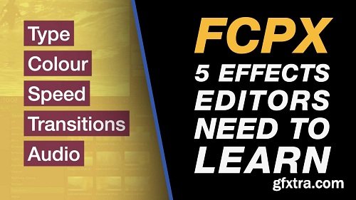 Final Cut Pro X - 5 Essential Effects that Every Video Editor Needs to Know