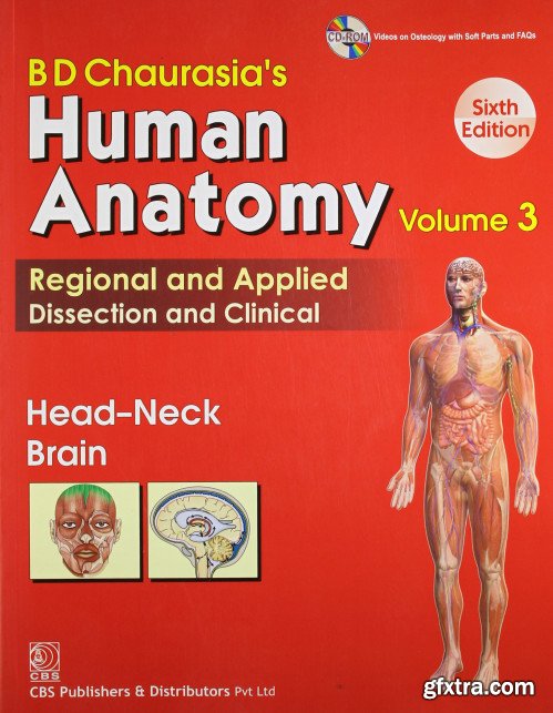 Human Anatomy - Head Neck & Brain (Volume 3)