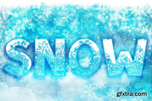 Fontbundles SNOW - Font Family for Christmas!