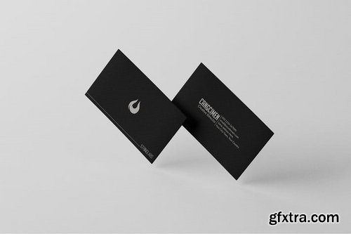 Simple Dark - Business Card Template