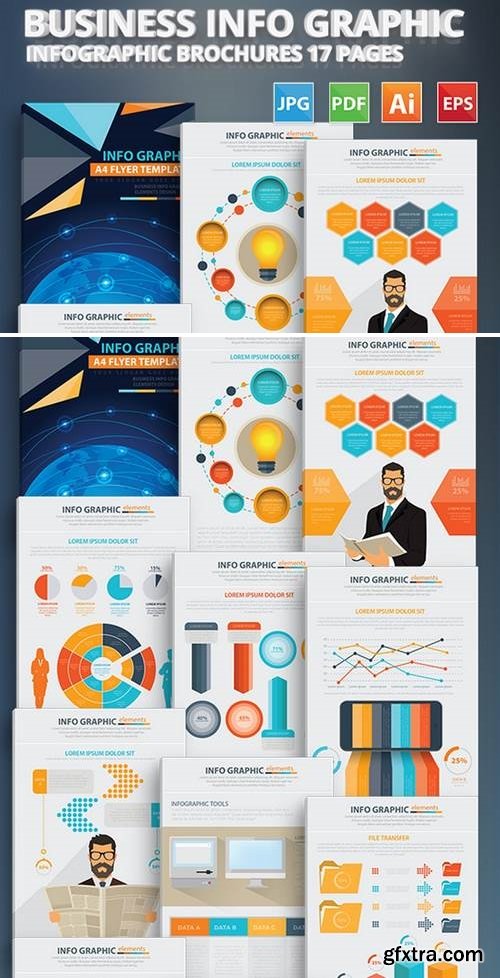 Business Info Graphic Elements Design