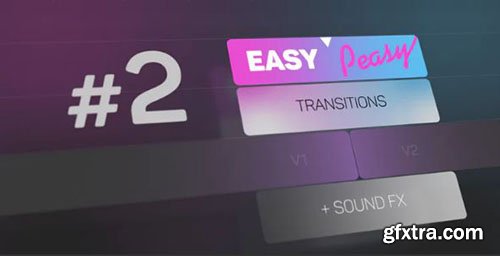Easy Peasy Transitions - Glow Panoramic - Premiere Pro Templates 142945