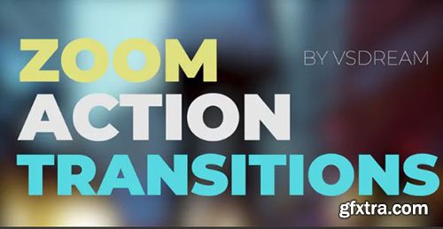 Zoom Action Transitions - Premiere Pro Templates 143110