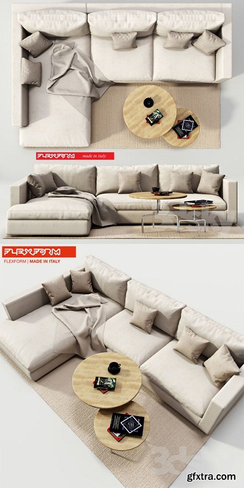Flexform MAGNUM Sofa