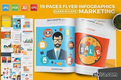 Marketing Infographics 19 Pages Design