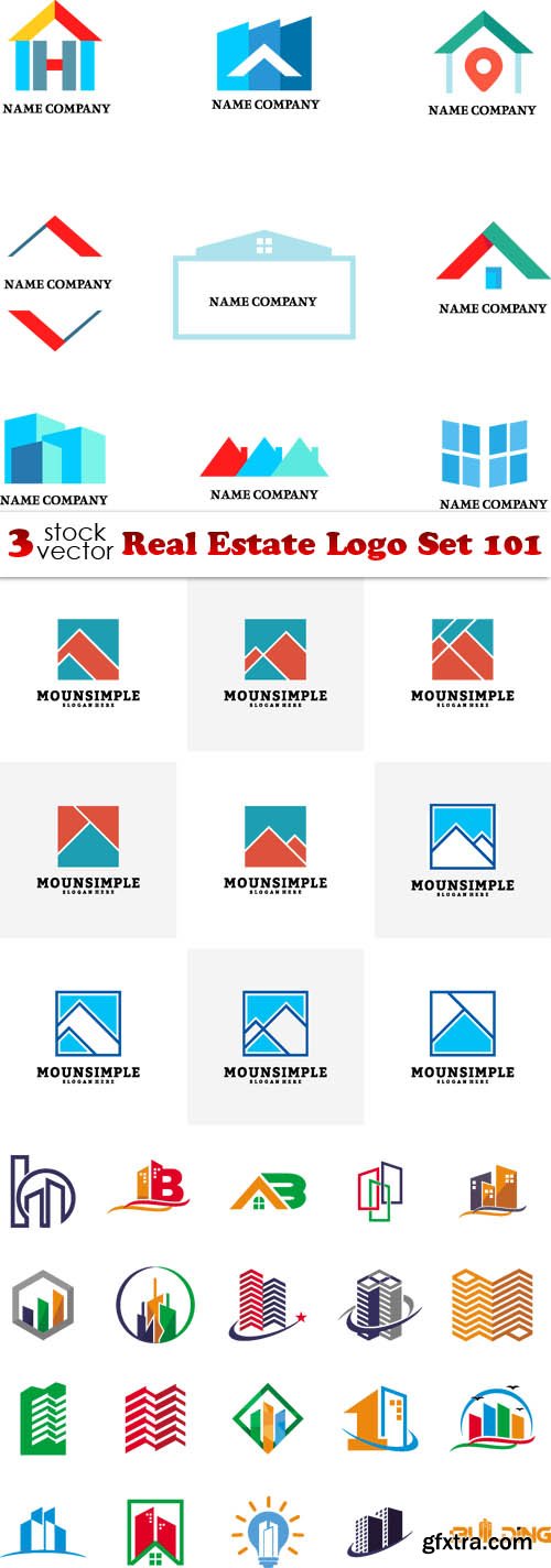 Vectors - Real Estate Logo Set 101