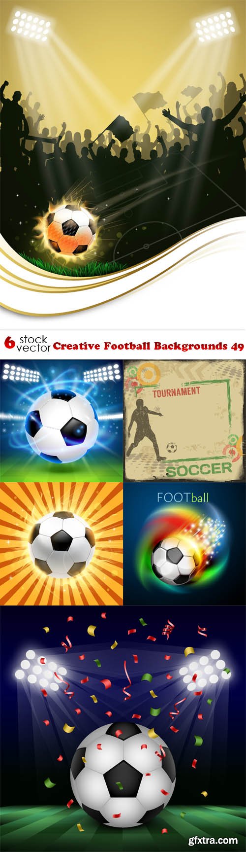 Vectors - Creative Football Backgrounds 49