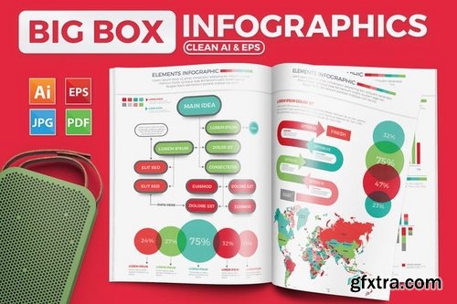 Infographics Elements Template Design
