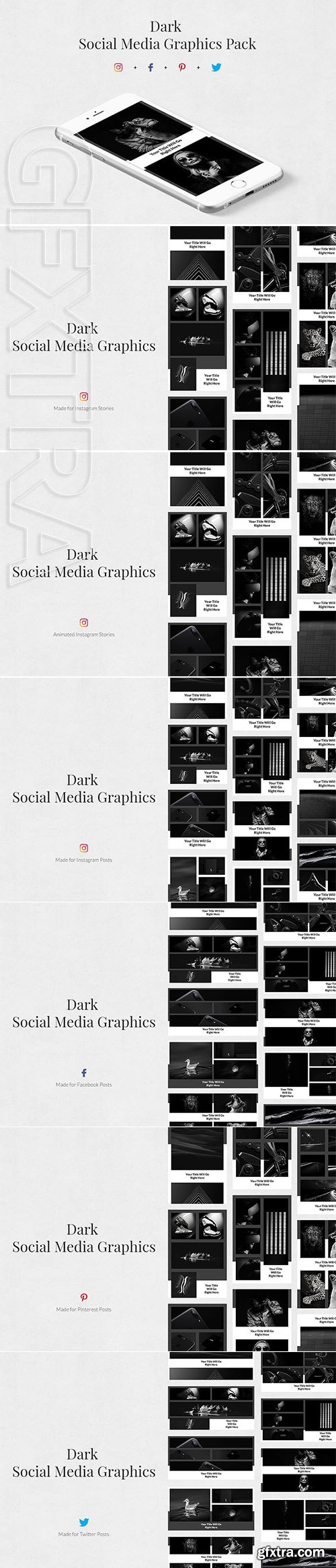 CreativeMarket - Dark Pack 3171206