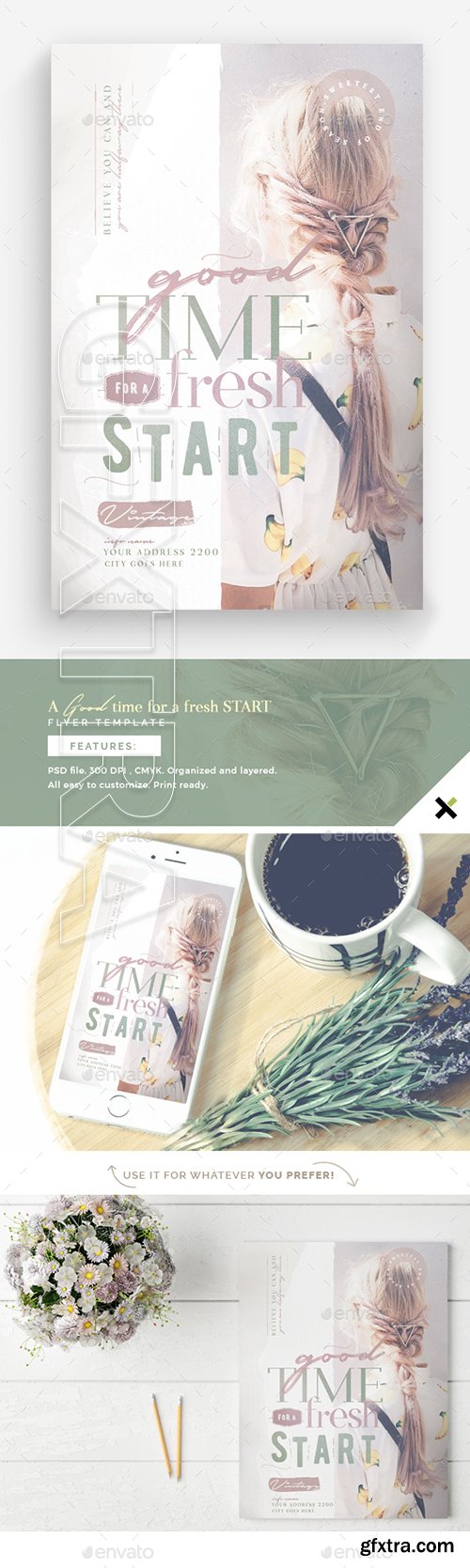 GraphicRiver - A Good Time For A Fresh Start Flyer Template 22784685