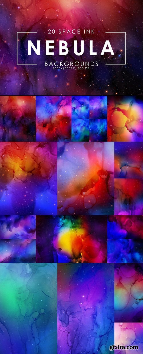 CM - Nebula Ink Backgrounds 2931614