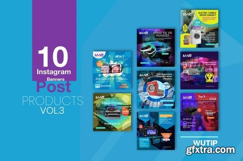 10 Instagram Post Banner-Products Vol 03
