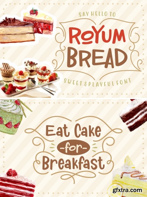 Royum Bread Font