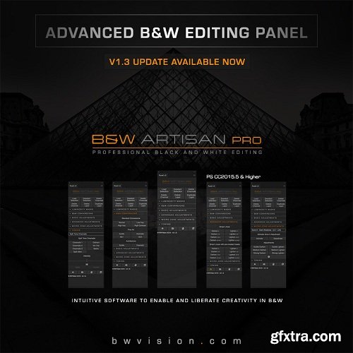 BW Artisan Pro v1.3 Panel for Adobe Photoshop CC 2015-2019