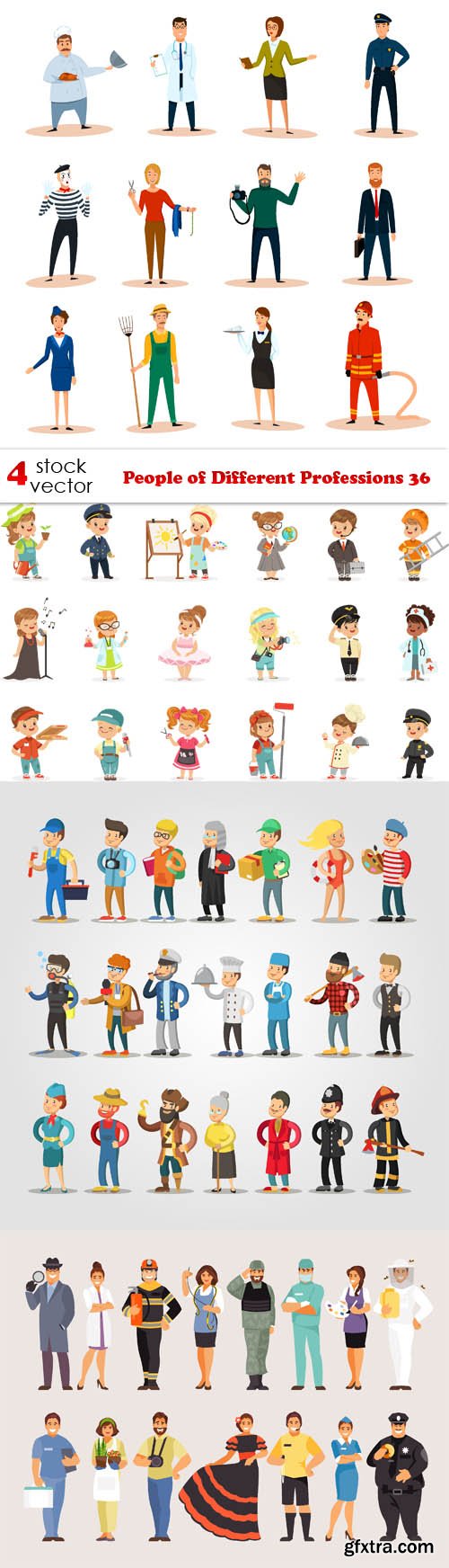 Vectors - People of Different Professions 36