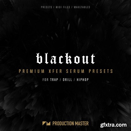 Production Master Blackout For XFER RECORDS SERUM-DISCOVER