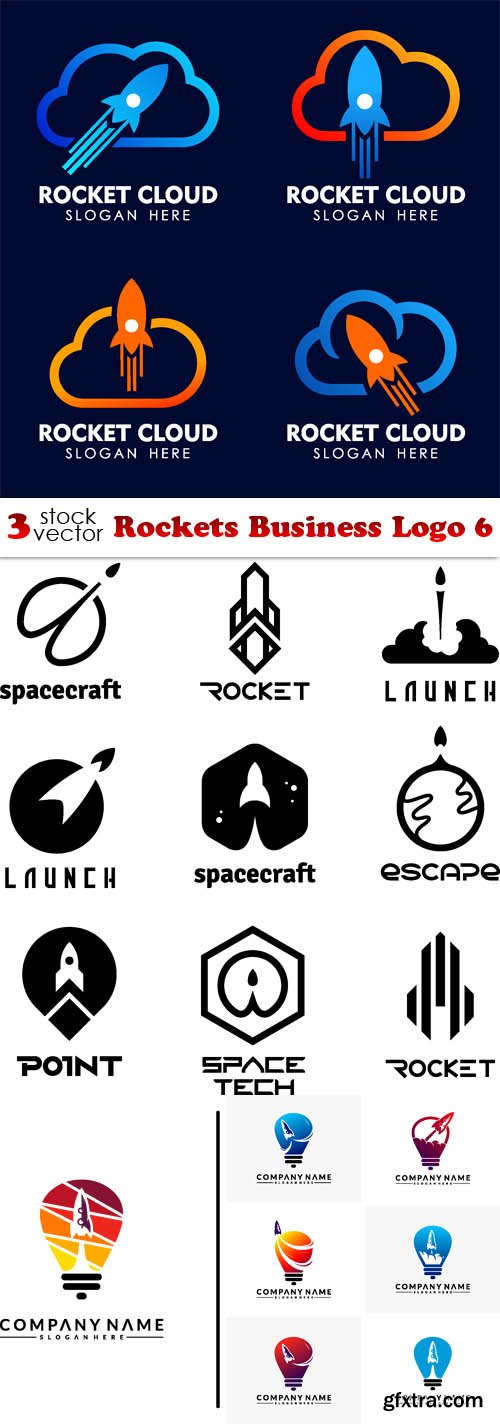 Vectors - Rockets Business Logo 6