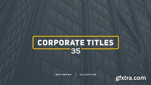 Videohive - Corporate Titles - 17448480