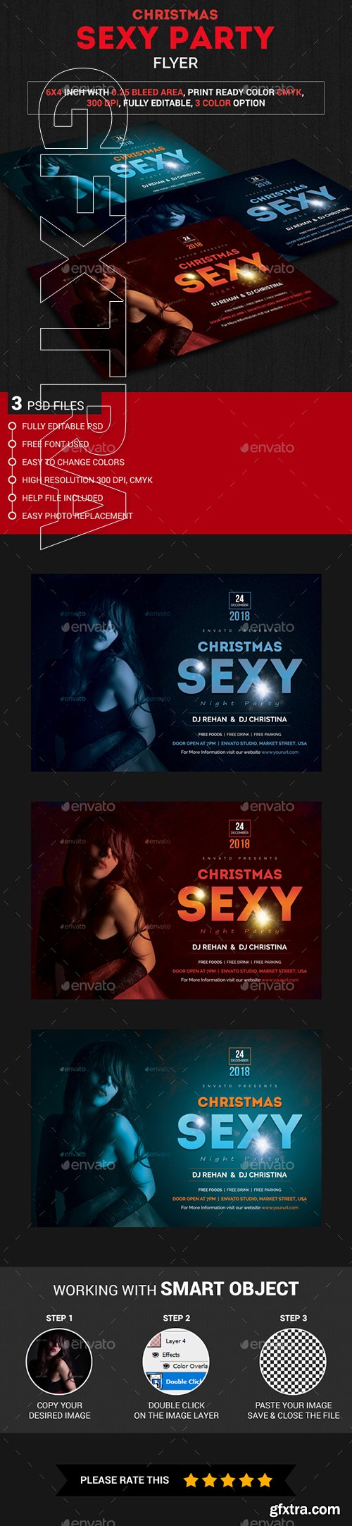 GraphicRiver - Christmas Sexy Party Flyer 22876970
