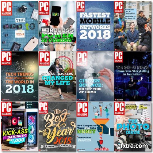 PC Magazine - 2018 Full Year Issues Collection