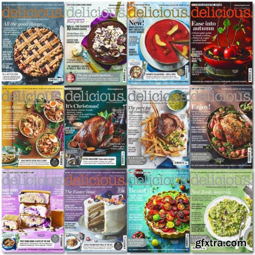 Delicious UK - 2018 Full Year Issues Collection