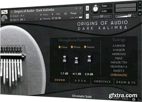 Origins Of Audio Dark Kalimba For NATiVE iNSTRUMENTS KONTAKT-DISCOVER