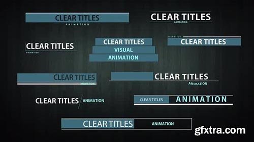 Clear Titles - After Effects 132355