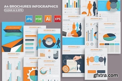 17 Pages Infographics Design