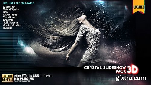 Videohive Crystal Slideshow Pack 3D V2 20854841