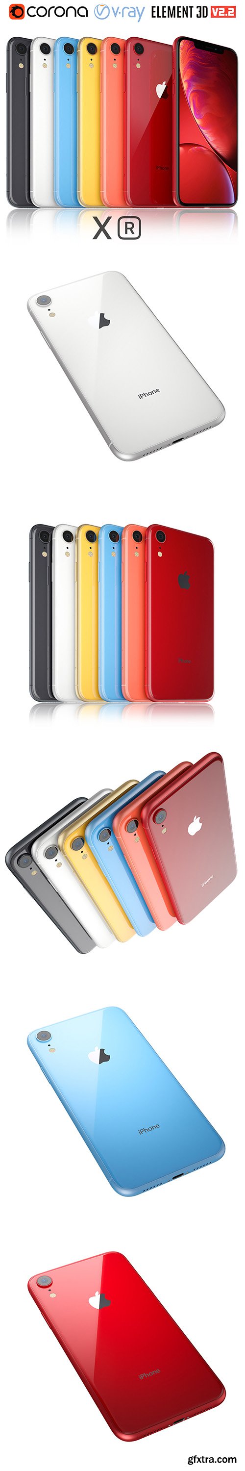 Cubebrush - Apple iPhone Xr All colors