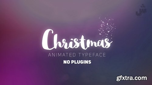 Videohive Christmas- Animated Typeface 22839317