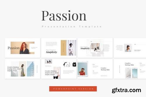 Passion - Fashion - Powerpoint, Keynote, Google Sliders Templates