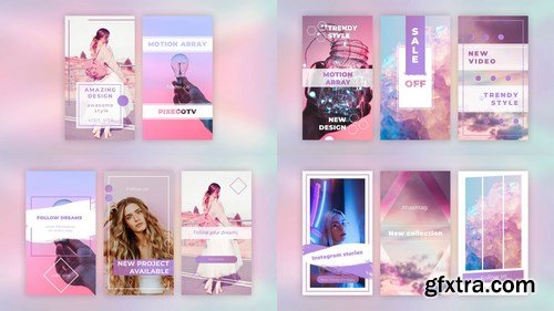 MA - Instagram Stories Pack V.1 After Effects Templates 148090