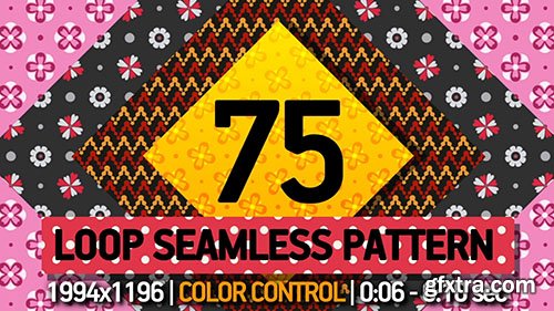 75 Pattern Loop - After Effects 134250
