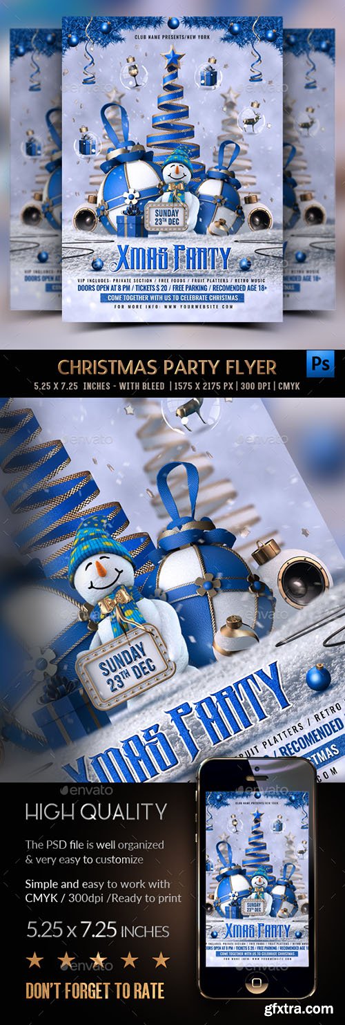 Christmas Party Flyer 22922851