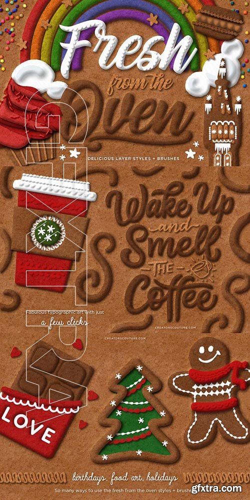 CreativeMarket - Fresh from the Oven Delicious Styles 3250311