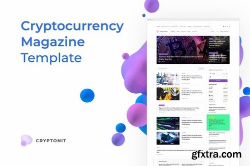 Cryptonit – Magazine Sketch Template