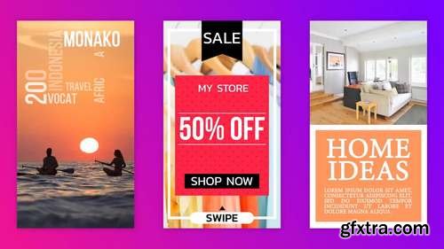 MA - 15 Instagram Stories After Effects Templates 149330